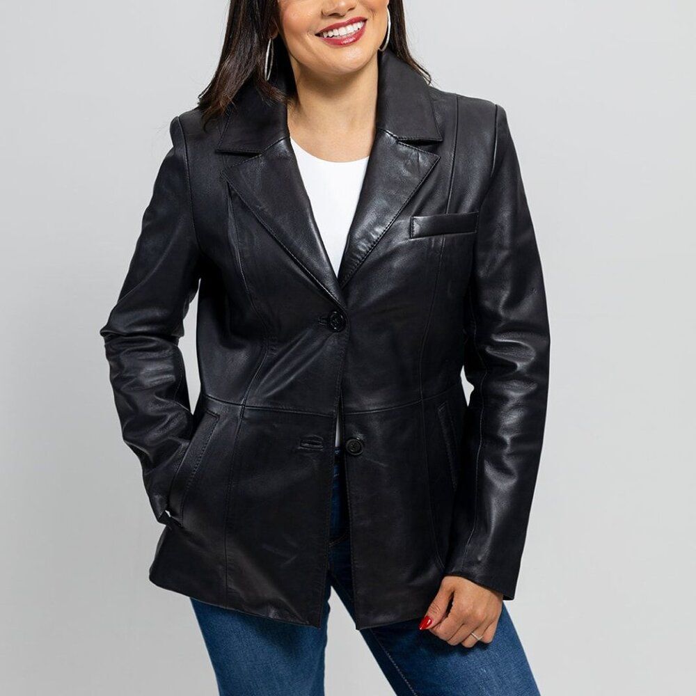 Womens Fashion Leather Jacket